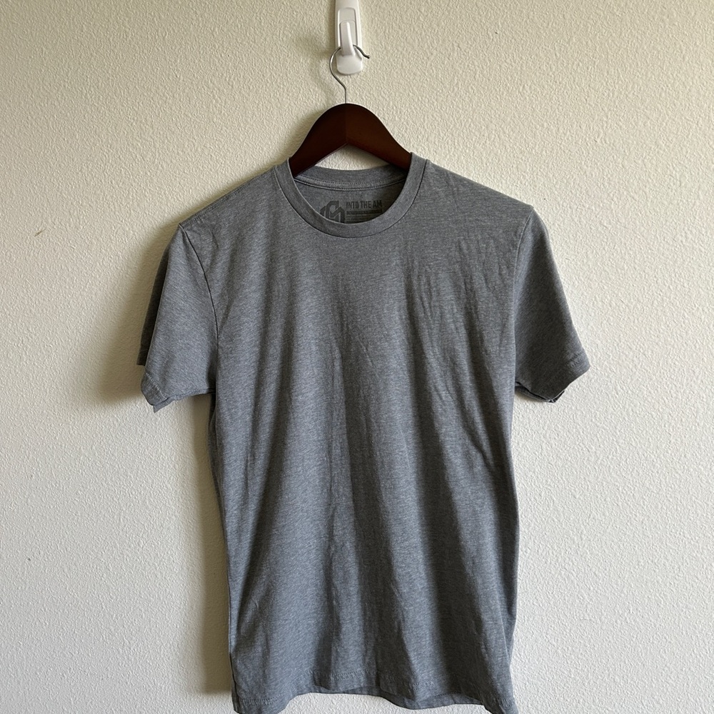 Men's ‘Into The AM’ Crew Neck T-Shirt - Gray